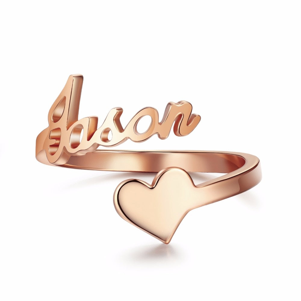 Custom Name Ring